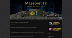 Desktop Screenshot of mazebert.com